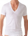 2xist Slim Fit Pima Deep V-Neck T-Shirt White (Large)