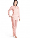 HANRO Women's Cotton Deluxe Long Sleeve Pajama Set