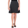 Vince Camuto Womens Printed A-Line Flare Skirt
