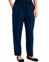 Alfred Dunner Polyester Pull-On Pants - Petite
