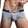 Sandbank Men's Sexy Lingerie Cotton Tie Rope Cute Boxer Brief Underwear Panties