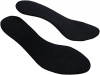 SoxsolS Antislip Cotton Flat Insert For Sockless Shoes Machine Washable Dryer Safe For Women Black Size US 8 Euro 39