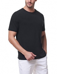 REGNA X ADOONGA Men's Round Crew Neck YOLO Graphic Cotton Short Sleeve T-shirt