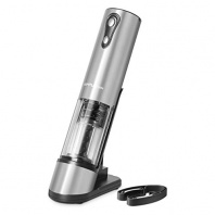 SimpleTaste Stainless Steel Electric Wine Bottle Opener Automatic Wine Opener with Blue LED Light and Wine Foil Cutter