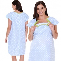 Gownies - Labor & Delivery Maternity Hospital Gown by Baby Be Mine Maternity, Hospital Bag Must Have, Best Baby Shower Gift