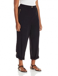Calvin Klein Women's Plus-Size Tab Cuff Pant