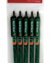 NCAA 5 Pack of Retractable Click Pens