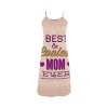 Women's Happy Mother's Day Quote Polyester Casual Slip Dress