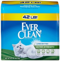 Ever Clean Extra Strength Cat Litter, Unscented, 42 Pound Bag