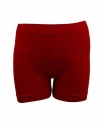 Seamless Red Hot Shorts Hot Pants