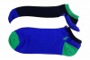 Polo Ralph Lauren Men's 3-Pair Contrast Ped Socks Sz. 10-13; Fits Shoe 6-12.5